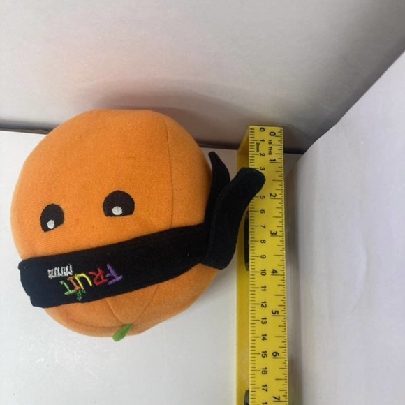 Fruit Ninja Orange 5" Plush 2011 Nanco Stuffed Animal Toy Warrior Game - Picture 2 of 9